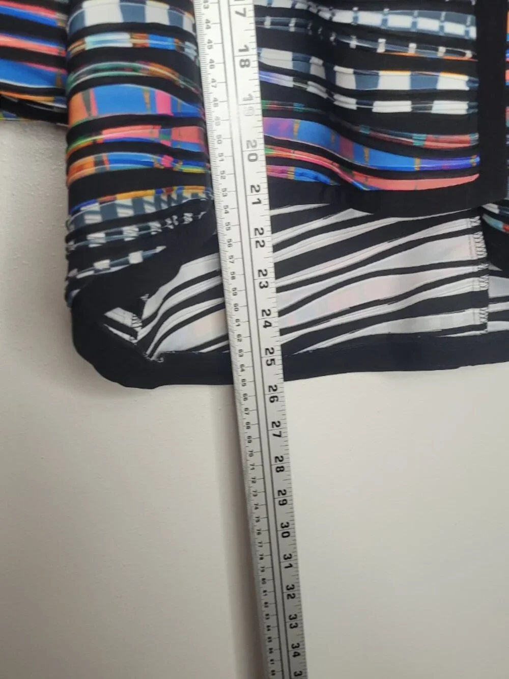 Joseph Ribkoff artsy maximalist art to wear asymmetrical blazer jacket size 4